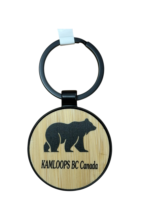 Kamloops Bear Keychain