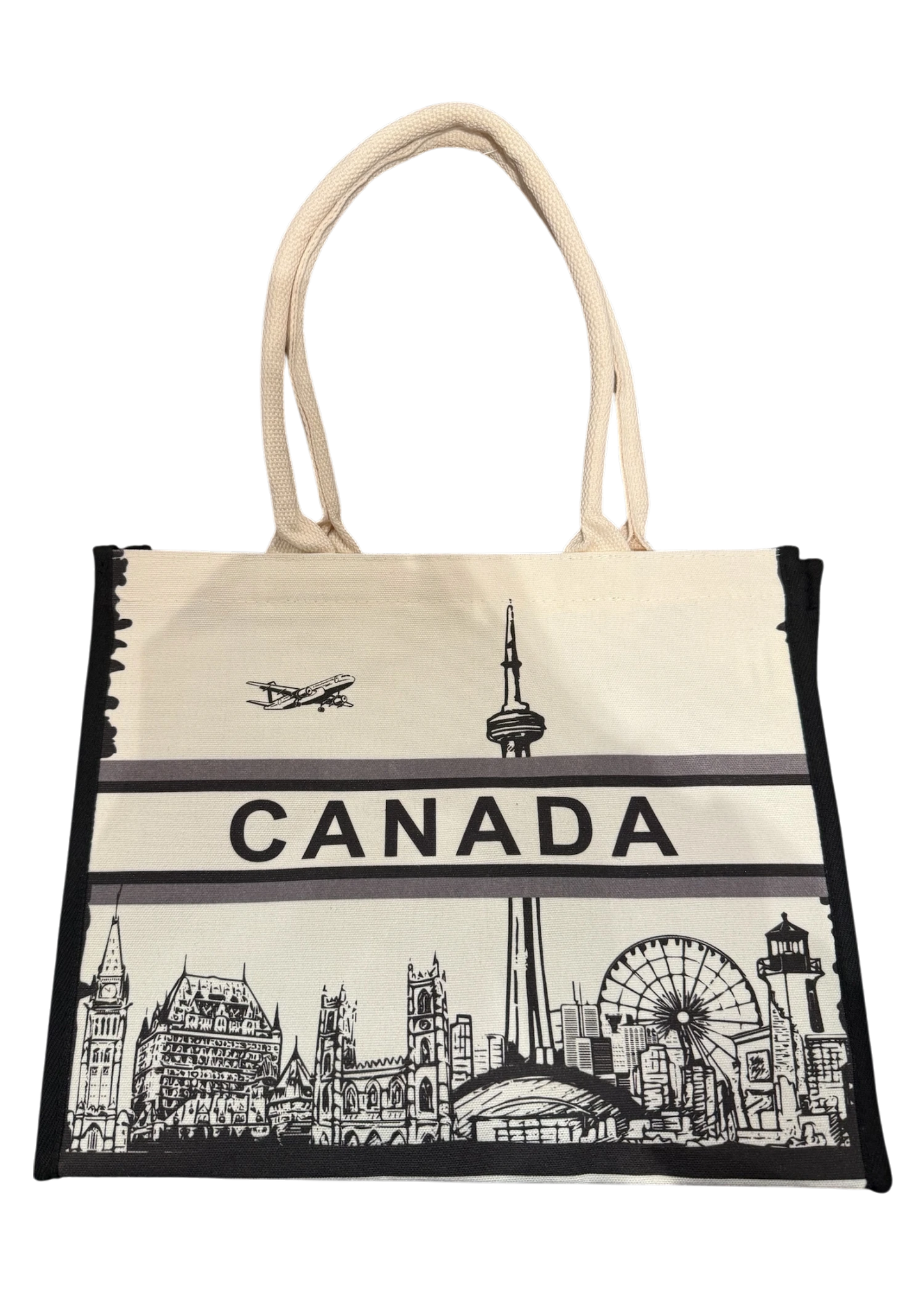 Canada Skyline Tote Bag