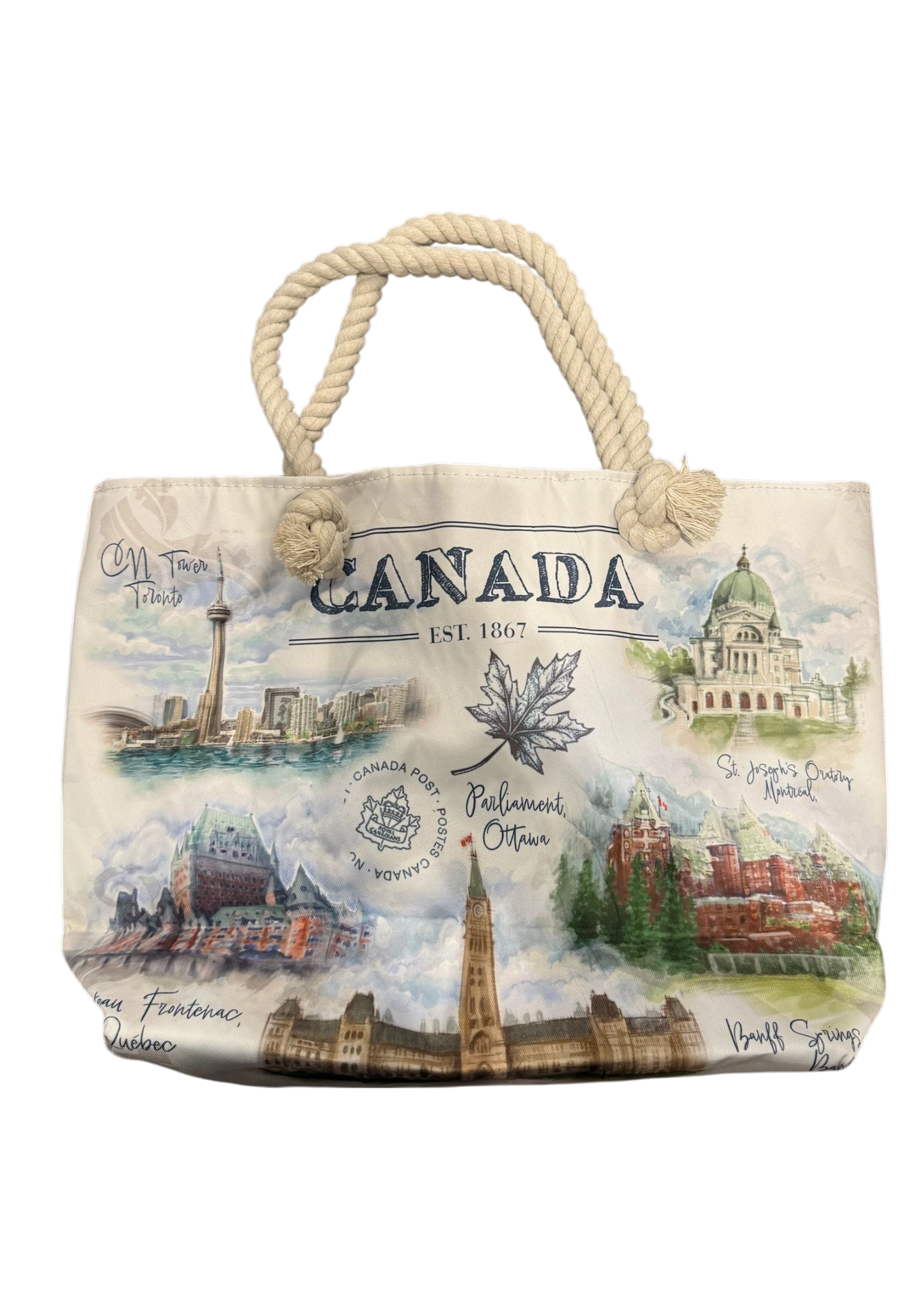 Canada Themed Beach Bag