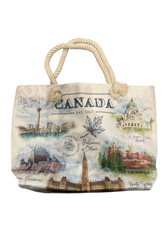 Canada Themed Beach Bag