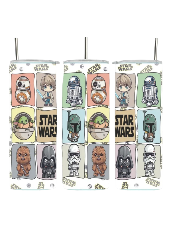 Star Wars Chibi Characters Sw Sci Fi Tumbler