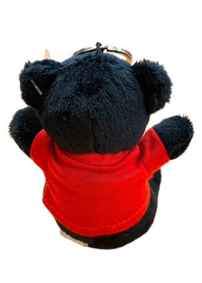 Canada Black Bear Plush Keychain