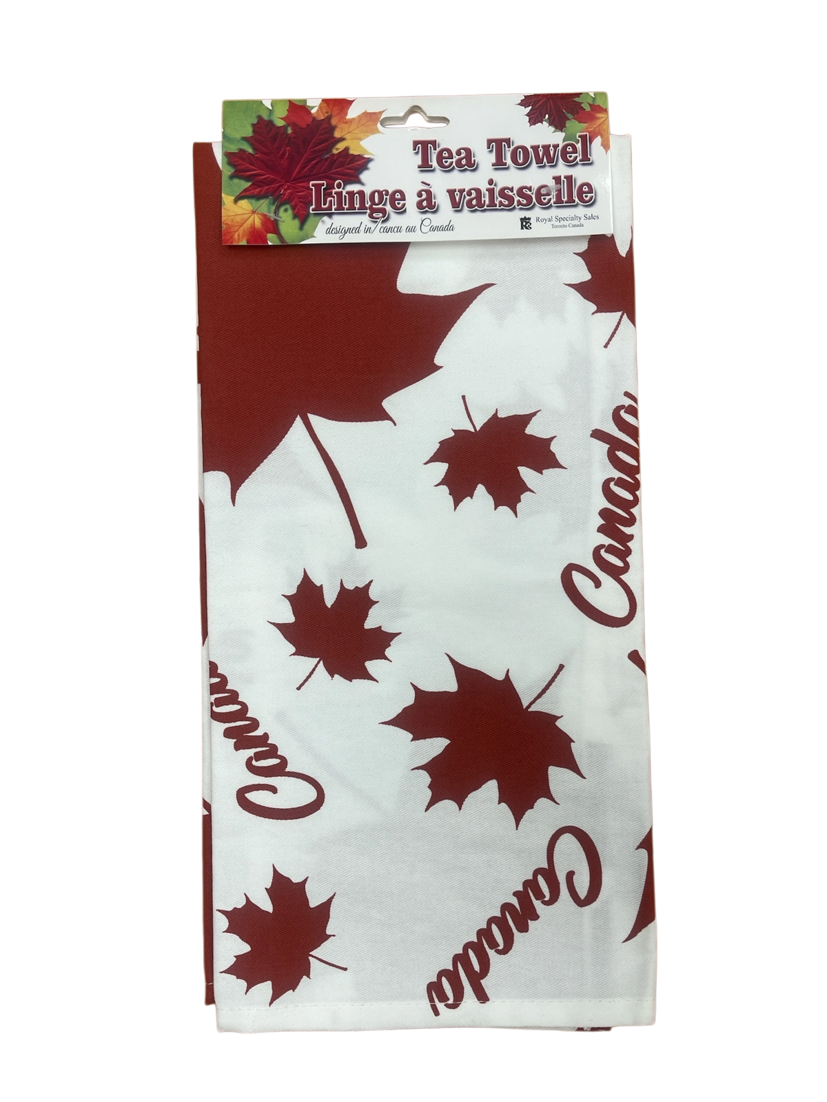 Canada Maple Leaf Tea Towel