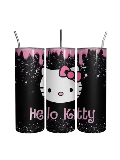 Sanrio Hello Kitty Black Tumbler