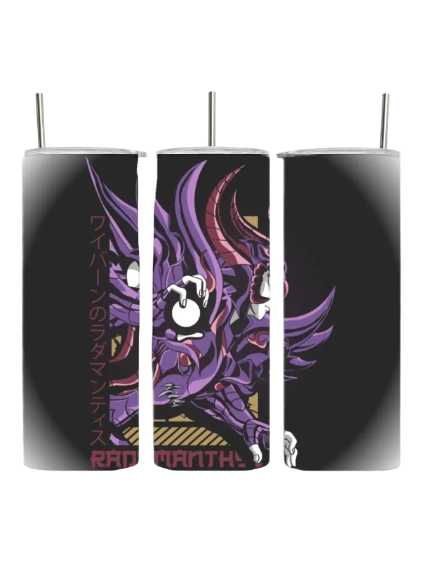 Saint Seiya Radamanthys Anime Tumbler