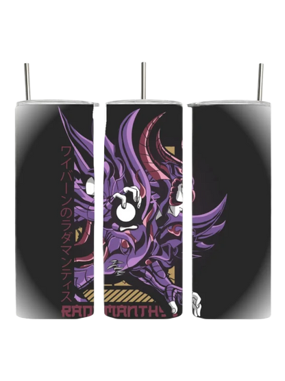 Saint Seiya Radamanthys Anime Tumbler