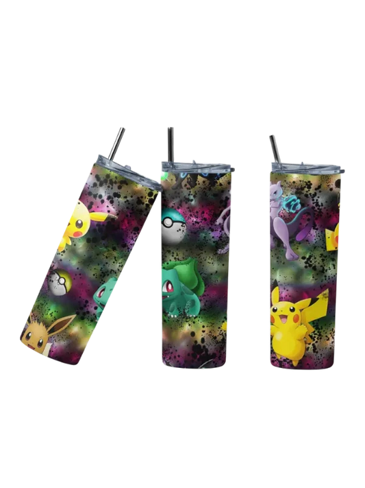 Electric Pokemon Anime Inspired Tumbler
