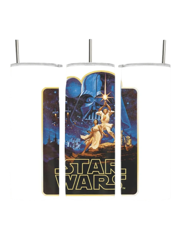 Star Wars A New Hope Retro Sci Fi Inspired Tumbler