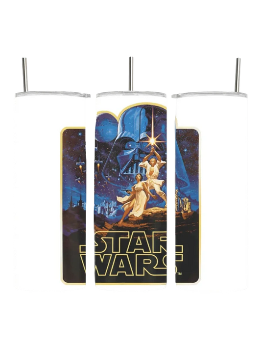 Star Wars A New Hope Retro Sci Fi Inspired Tumbler