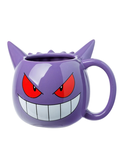 Gengar 3D Sculpted Ceramic Mug