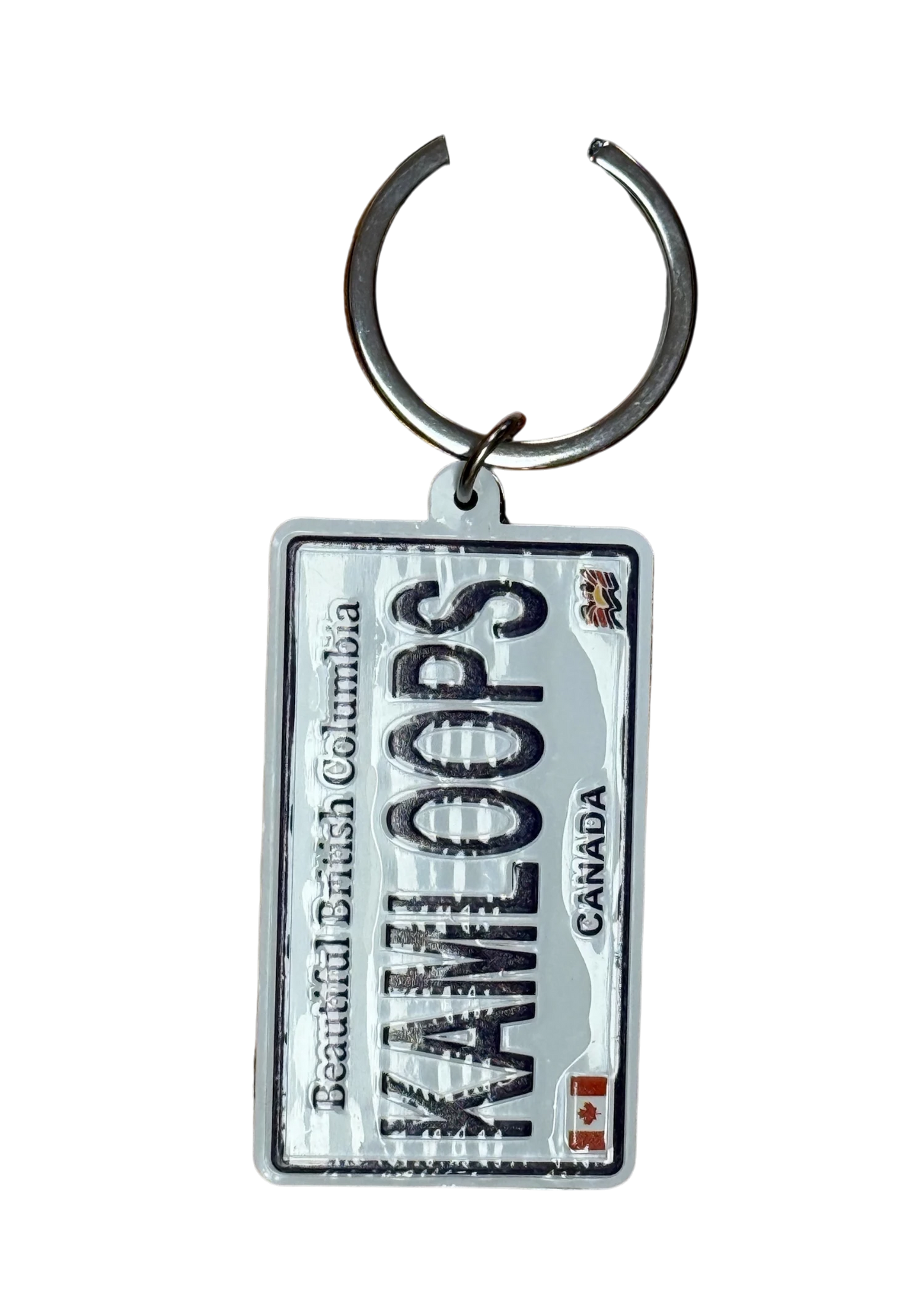 Kamloops Double-sided Keychain