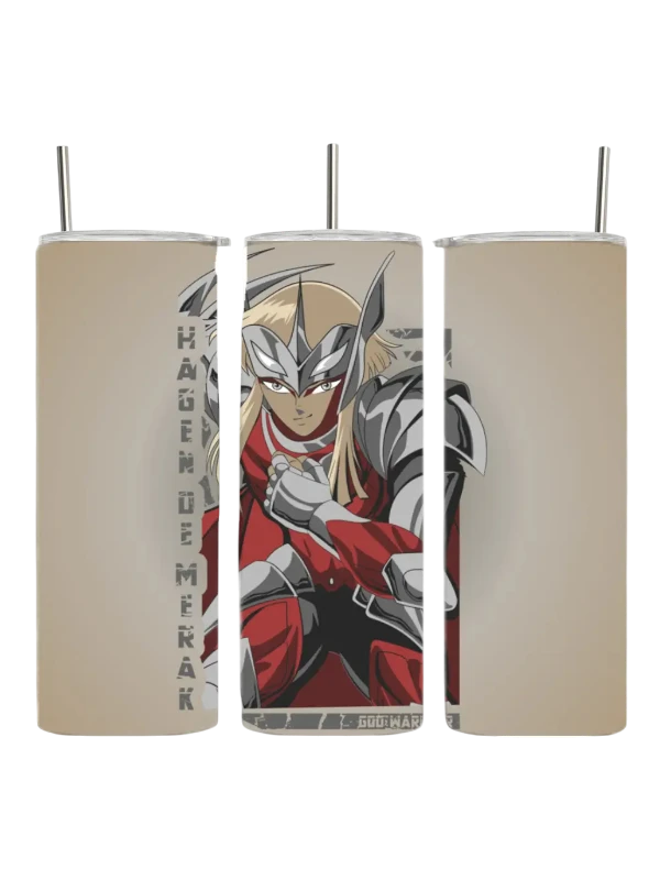 Merak Hagen God Warriors Saint Seiya Anime Manga Tumbler