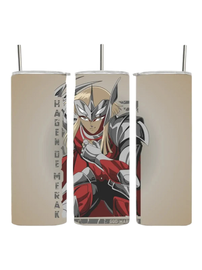 Merak Hagen God Warriors Saint Seiya Anime Manga Tumbler