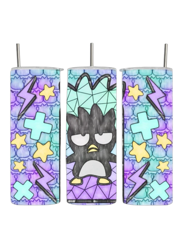 Sanrio  Badtz-Maru Stained Glassc Tumbler