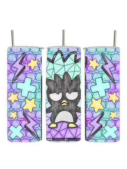 Sanrio  Badtz-Maru Stained Glassc Tumbler