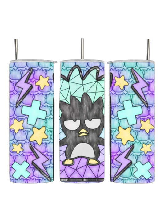 Sanrio  Badtz-Maru Stained Glassc Tumbler