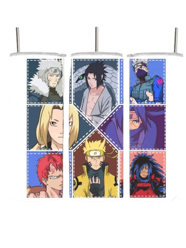 Naruto Simple Square Character Anime Collage Tumbler