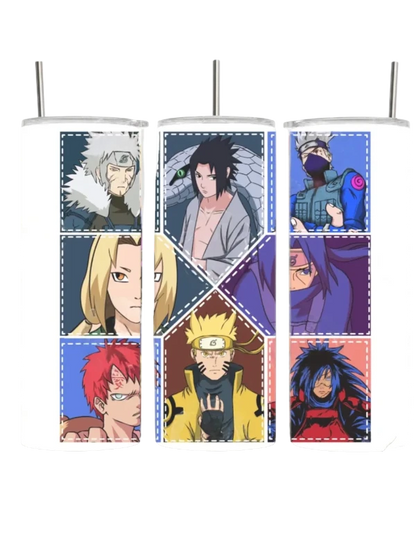Naruto Simple Square Character Anime Collage Tumbler