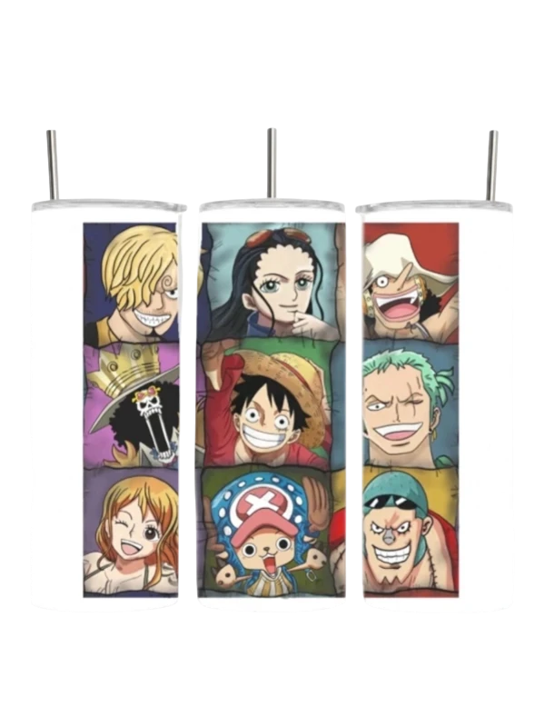Op Pirate Grid Collage Manga Anime Cartoon Tumbler