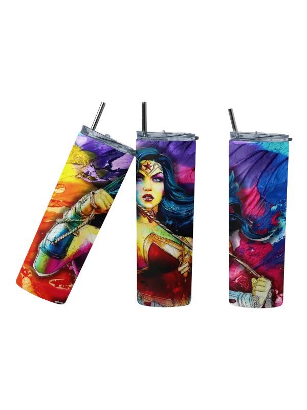 Wonder Woman Movie Inspired Superhero Tumbler