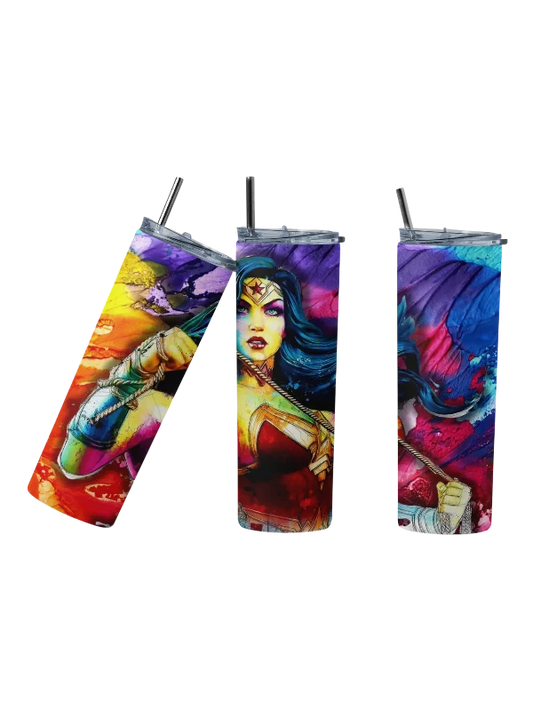 Wonder Woman Movie Inspired Superhero Tumbler