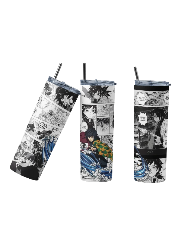 Demon Slayer Anime Manga Inspired Giyu Tumbler