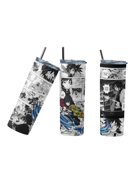 Demon Slayer Anime Manga Inspired Giyu Tumbler