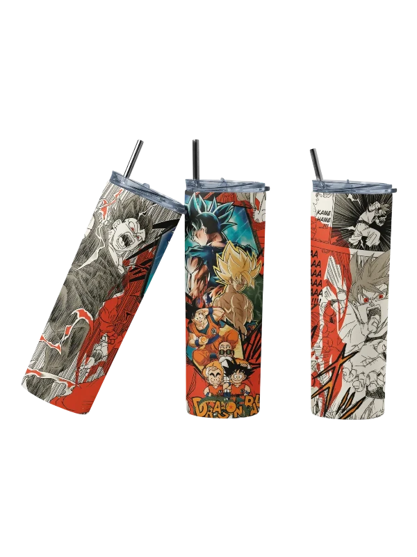 DBZ Dragon Ball Z-themed tumblers