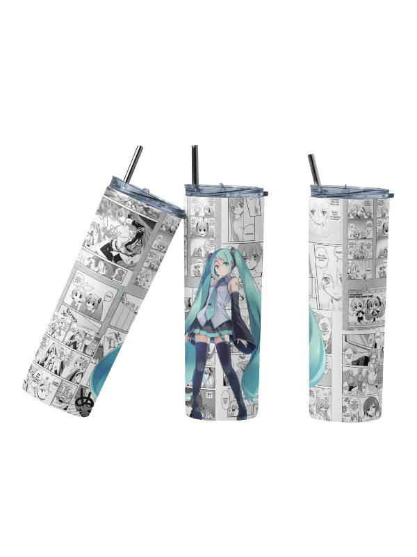 Miku Anime Inspired Tumbler