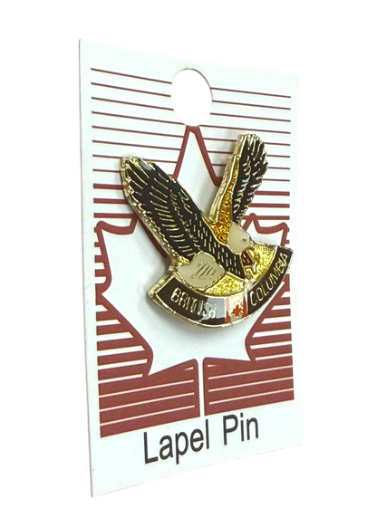 British Columbia Eagle Lapel Pin