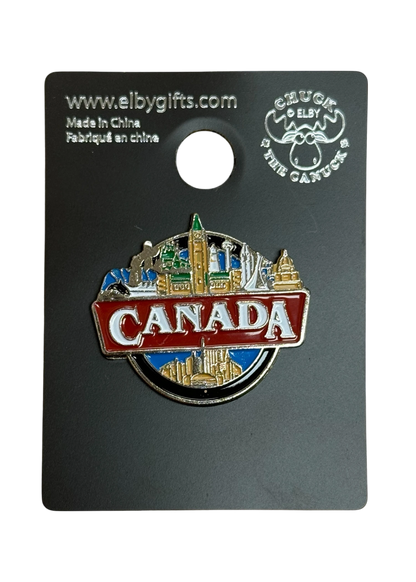 Canada Landmark Souvenir Pin