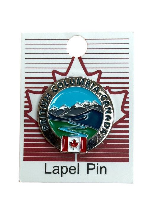 British Columbia Canada Lapel Pin