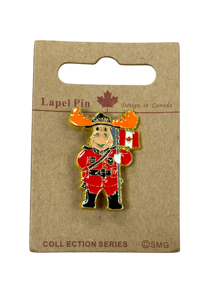 Canadian Moose RCMP Lapel Pin