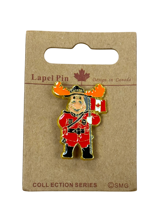 Canadian Moose RCMP Lapel Pin