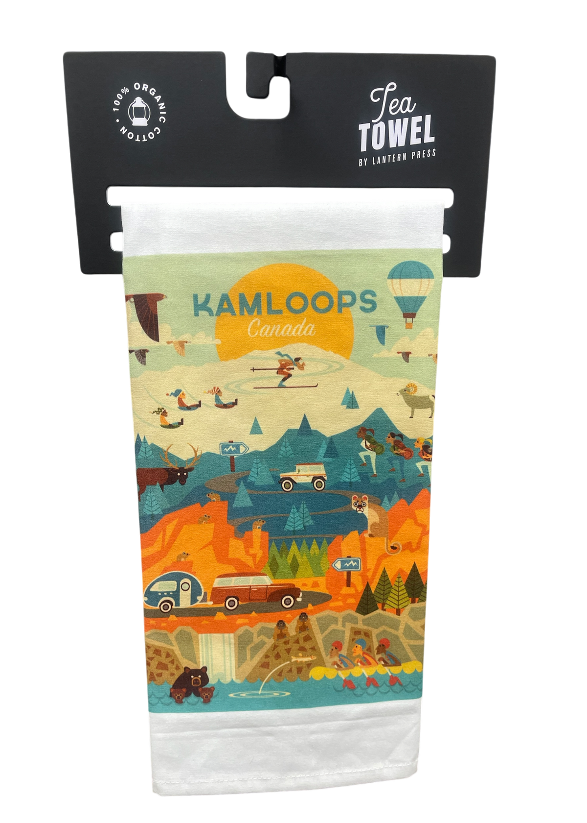 Kamloops Tea Towel