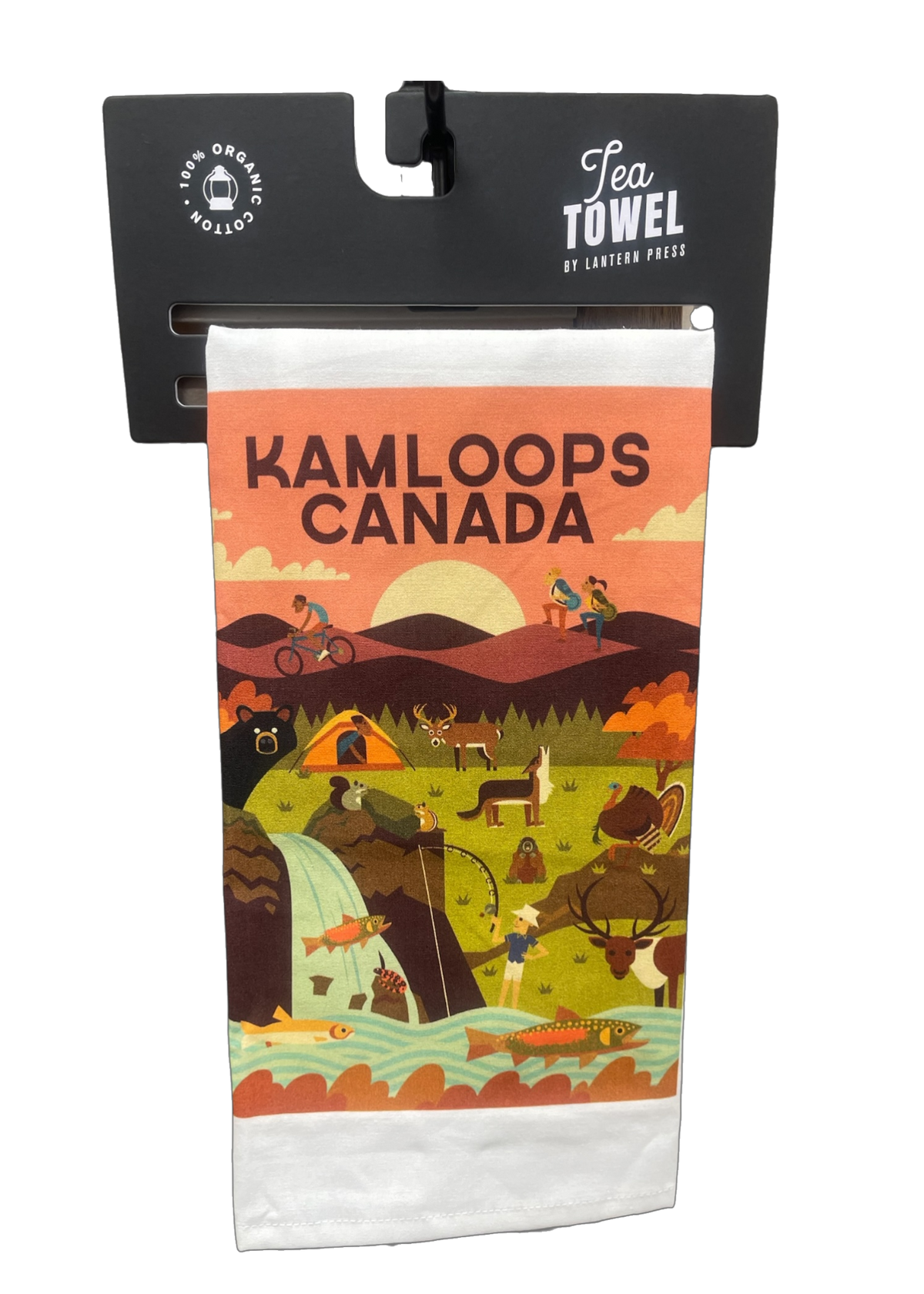 Kamloops Tea Towel