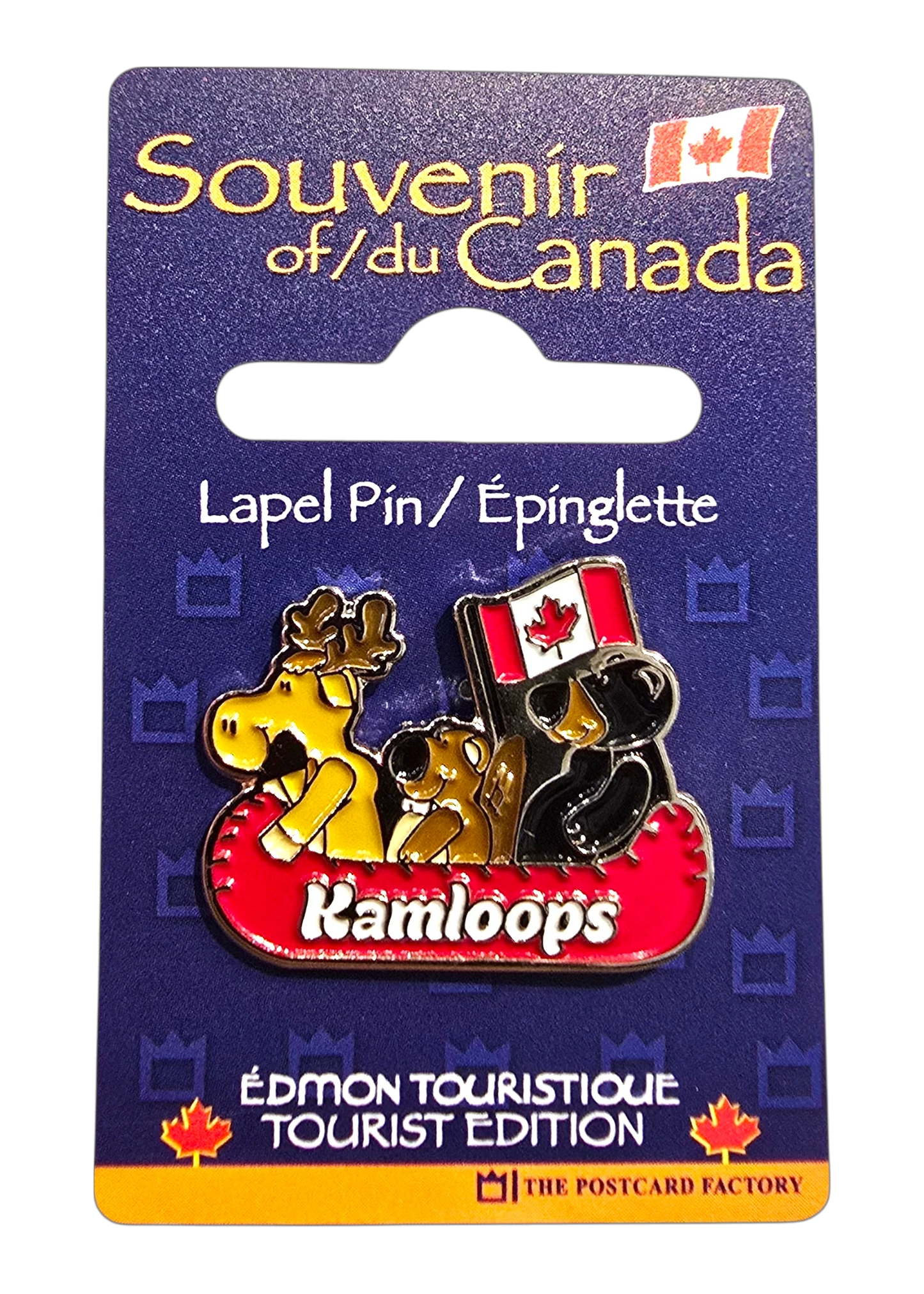 Kamloops Tourist Lapel Pin