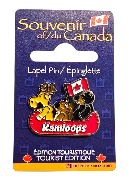 Kamloops Tourist Lapel Pin