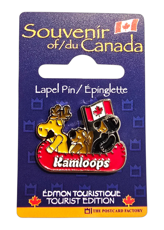 Kamloops Tourist Lapel Pin