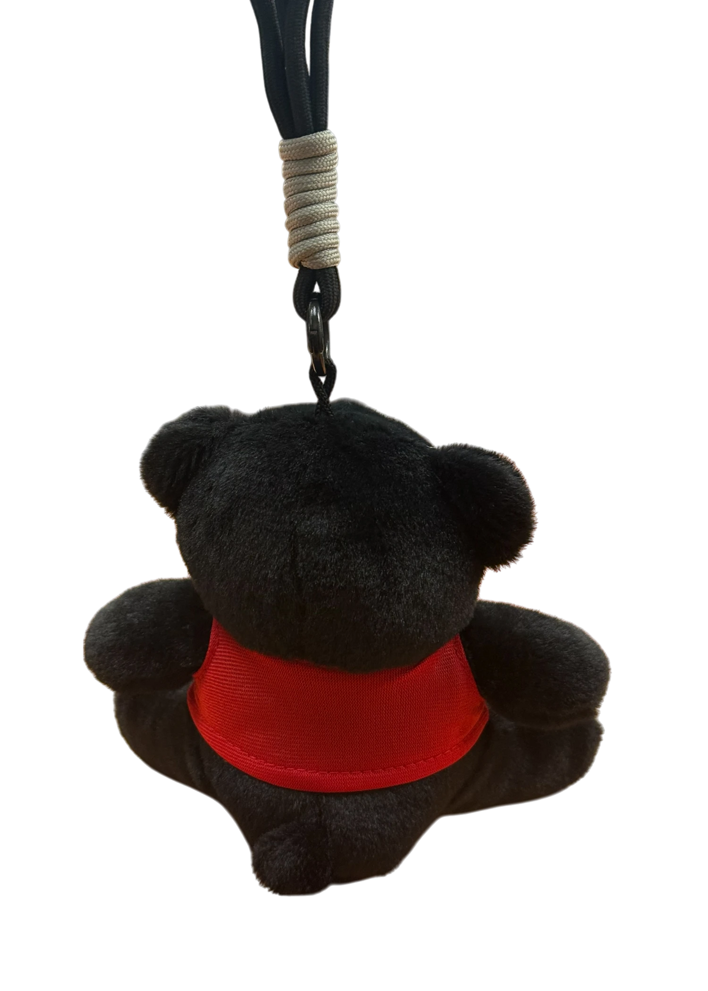 Kamloops Bear Plush Keychain (Red Tee)