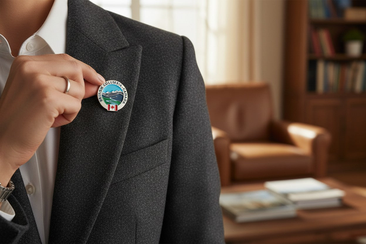British Columbia Canada Lapel Pin
