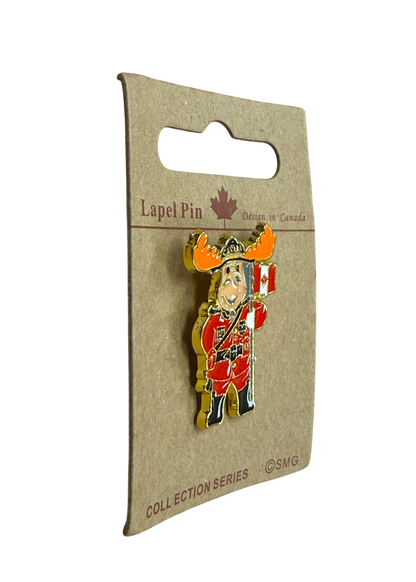 Canadian Moose RCMP Lapel Pin
