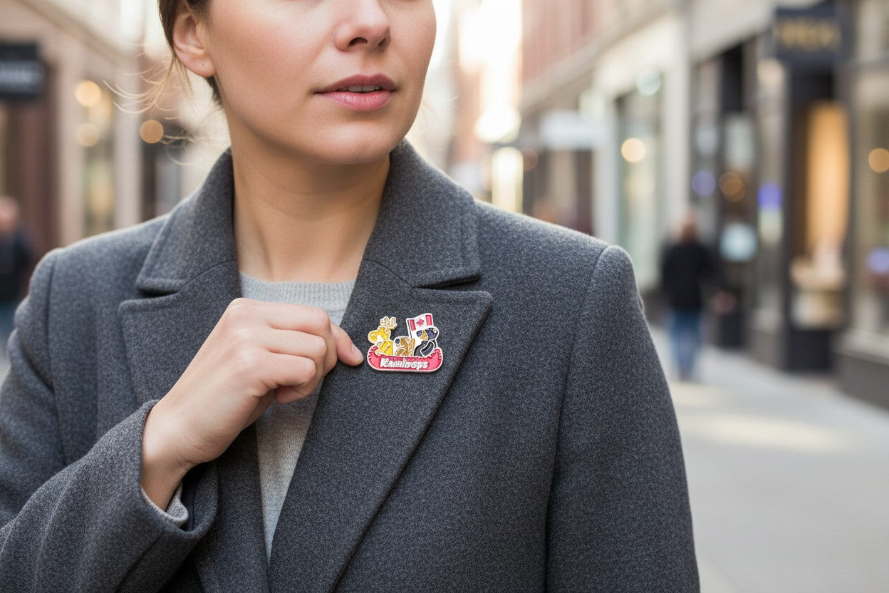 Kamloops Tourist Lapel Pin
