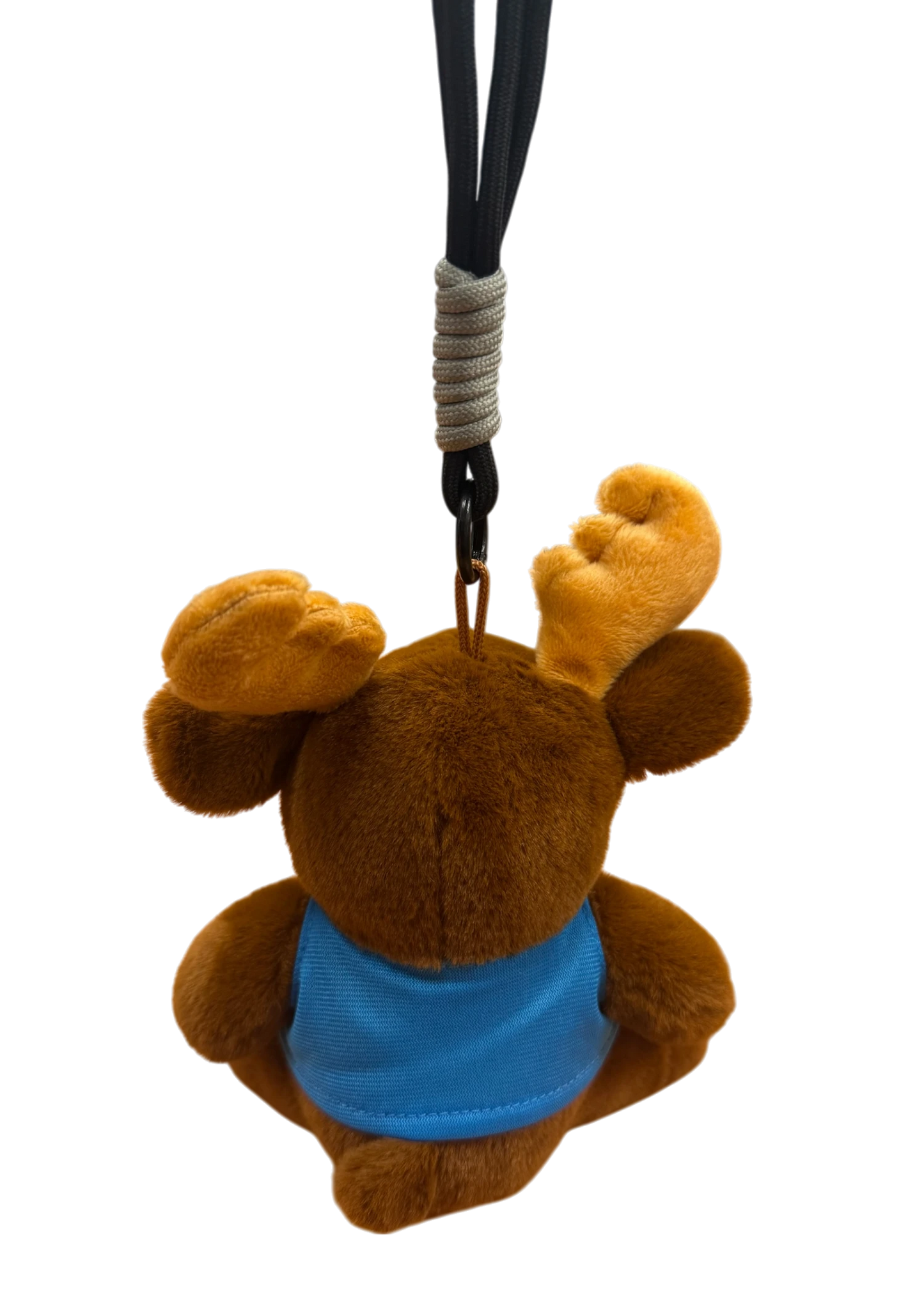 Kamloops Moose Plush Keychain (Blue Tee)