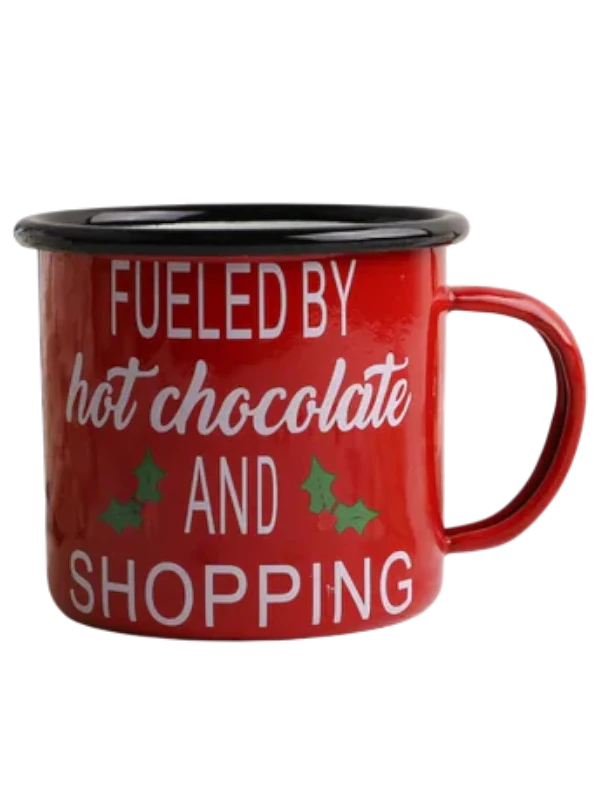 Christmas Enamel Mug
