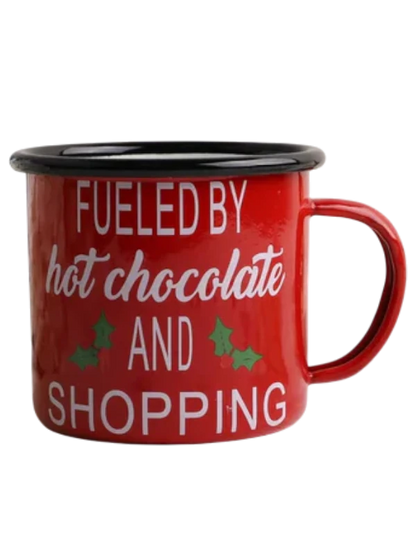 Christmas Enamel Mug