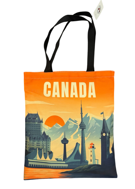 Canada Themed Tote Bag