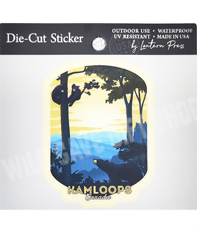 Kamloops Sticker Black Bears