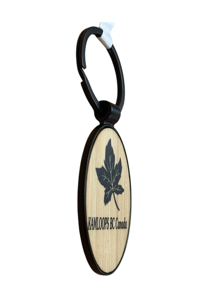 Kamloops Maple Keychain