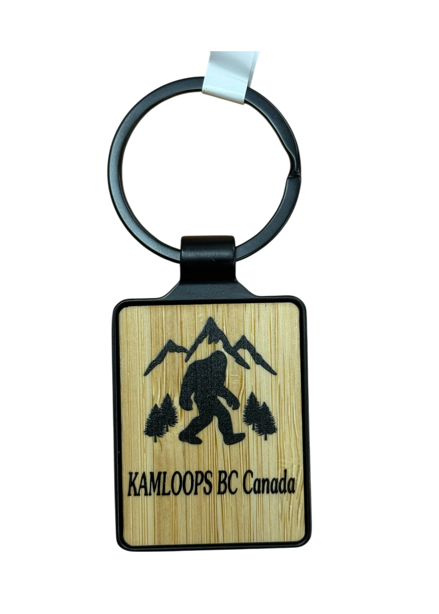 Kamloops Bigfoot Keychain